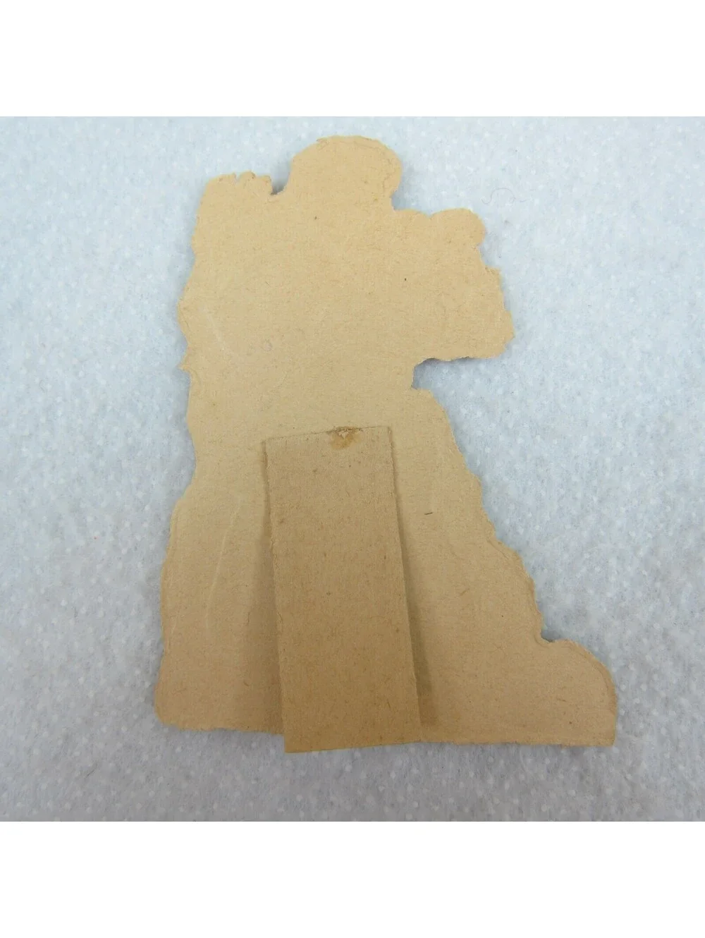 Vintage Valentine Die Cut Stand Up Boy & Dog Heart Rose Bush 1920s-30s Germany